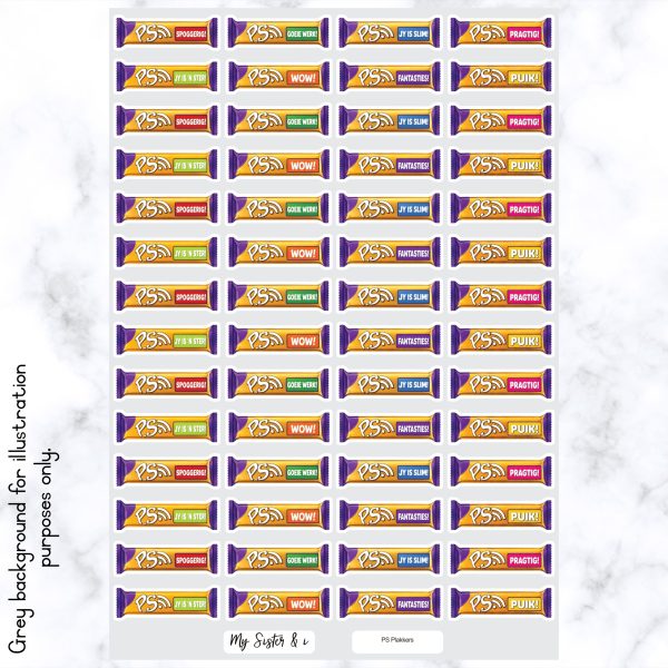 PS Reward Stickers Eng - A