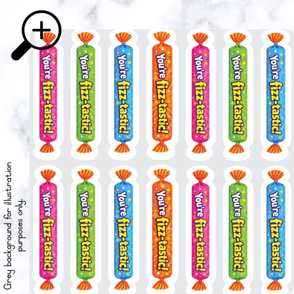 Fizz-tastic Pun Stickers - zoom in