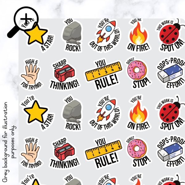 Out of this World Pun stickers - zoom in