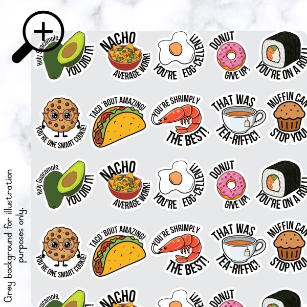 Pun-tastic Reward Stickers -Theme 1 - zoom in