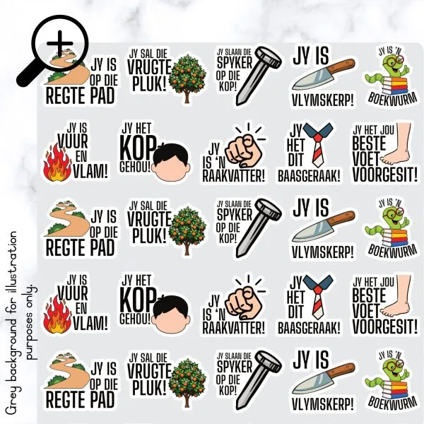 Afrikaanse Uitdrukkings Tema 2