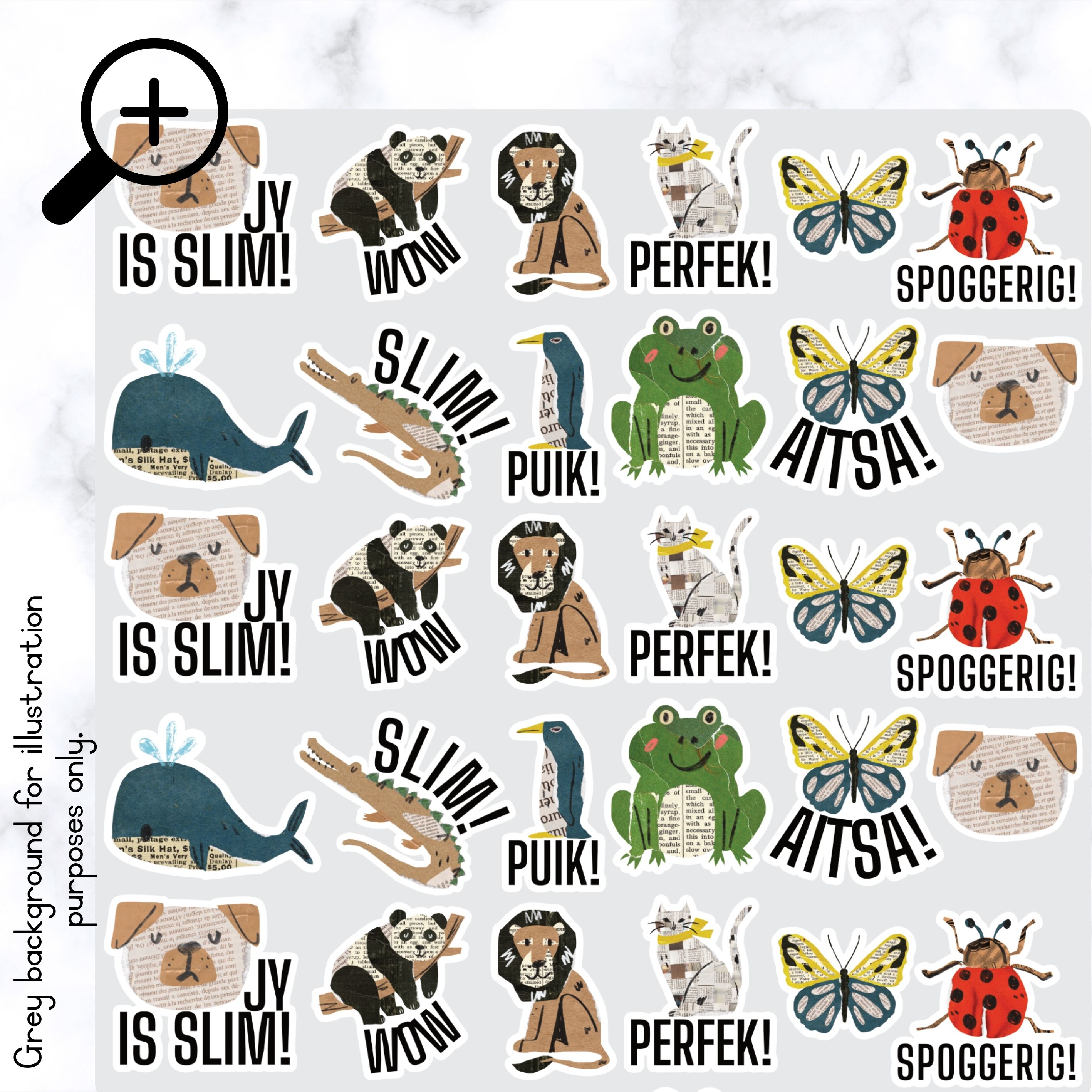 Newspaper Plakkers - B