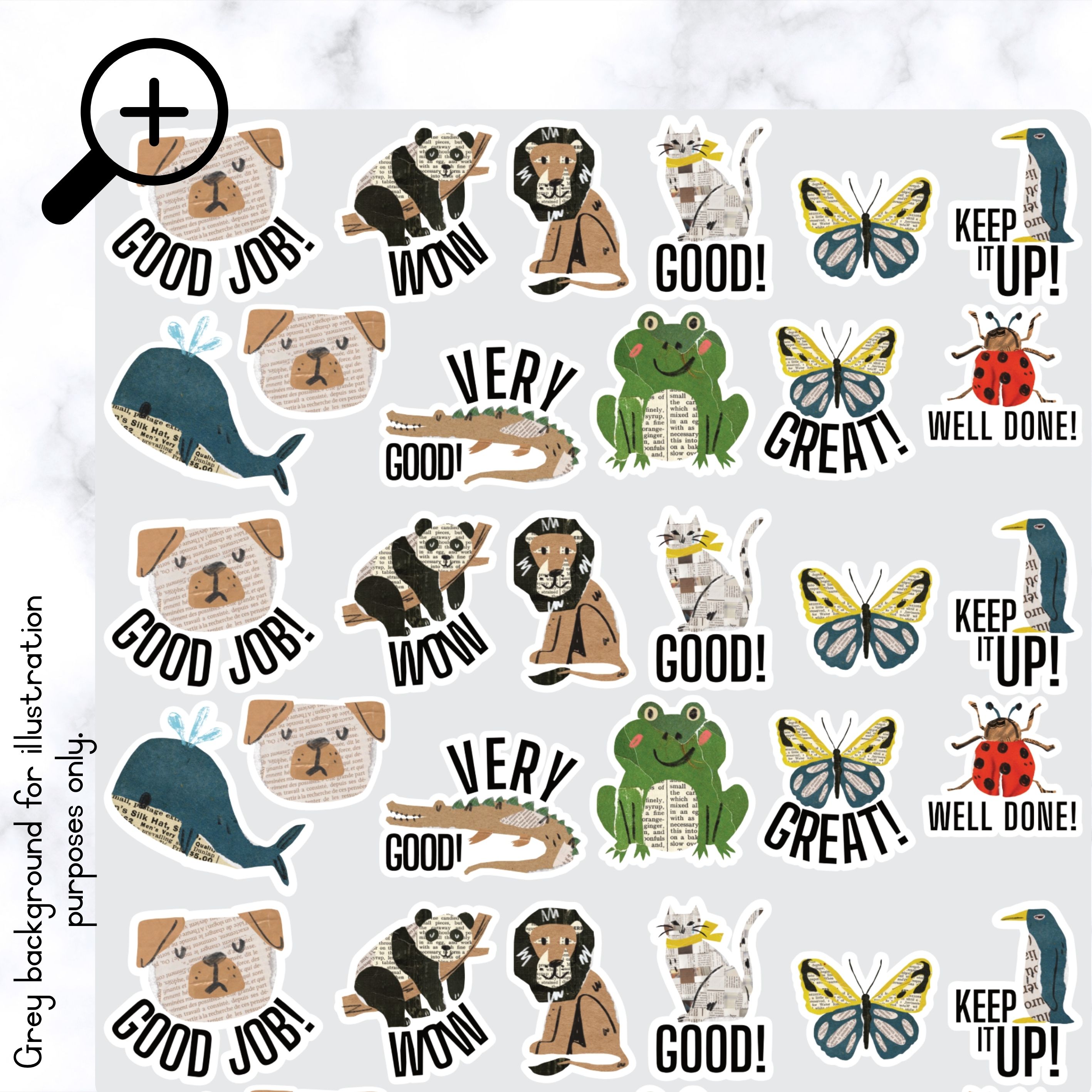 Newspaper Stickers