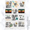 Retro Lunch Box Stickers