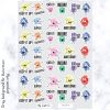Stickers English - A