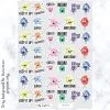 Stickers English - A