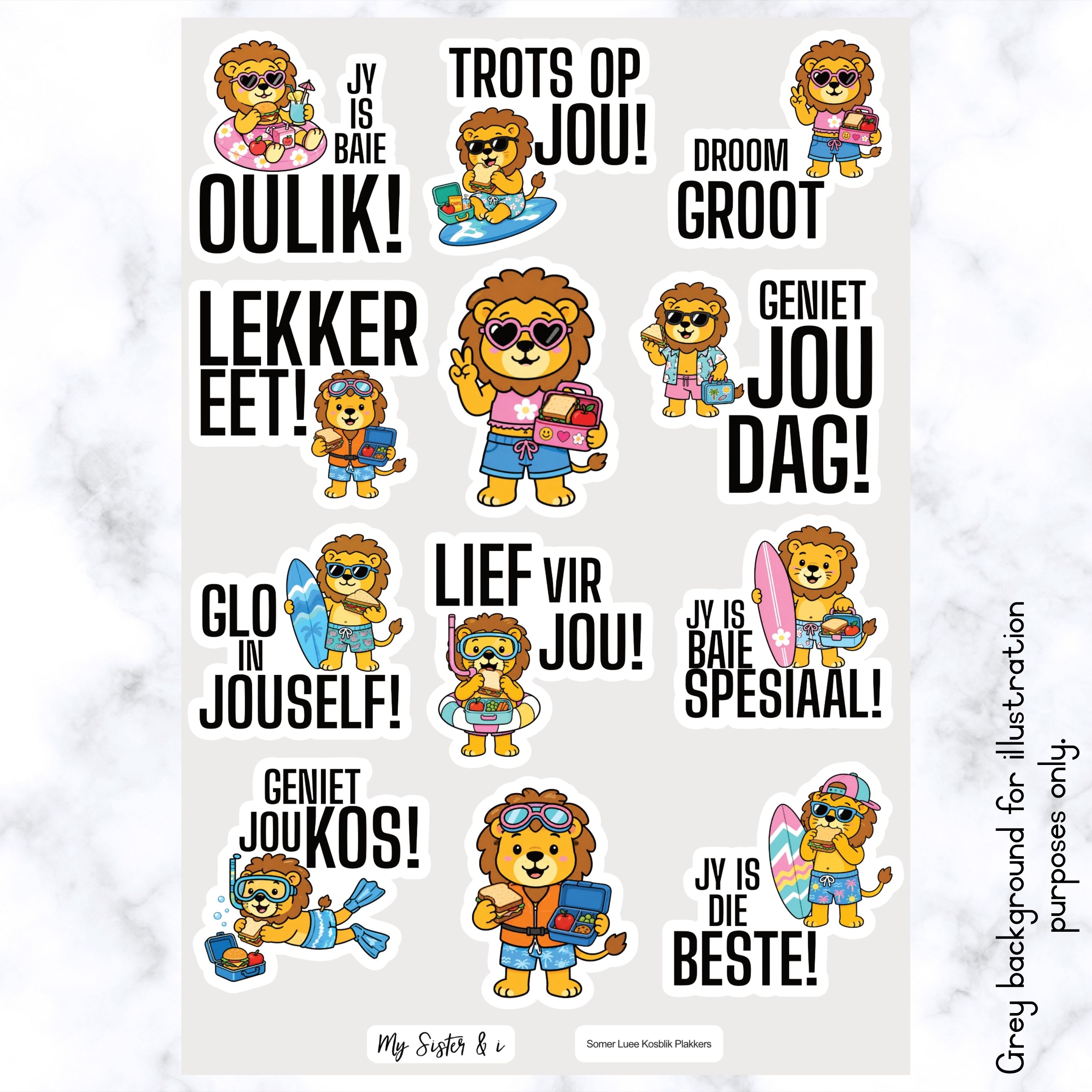 Somer Leeus Kosblik Plakkers