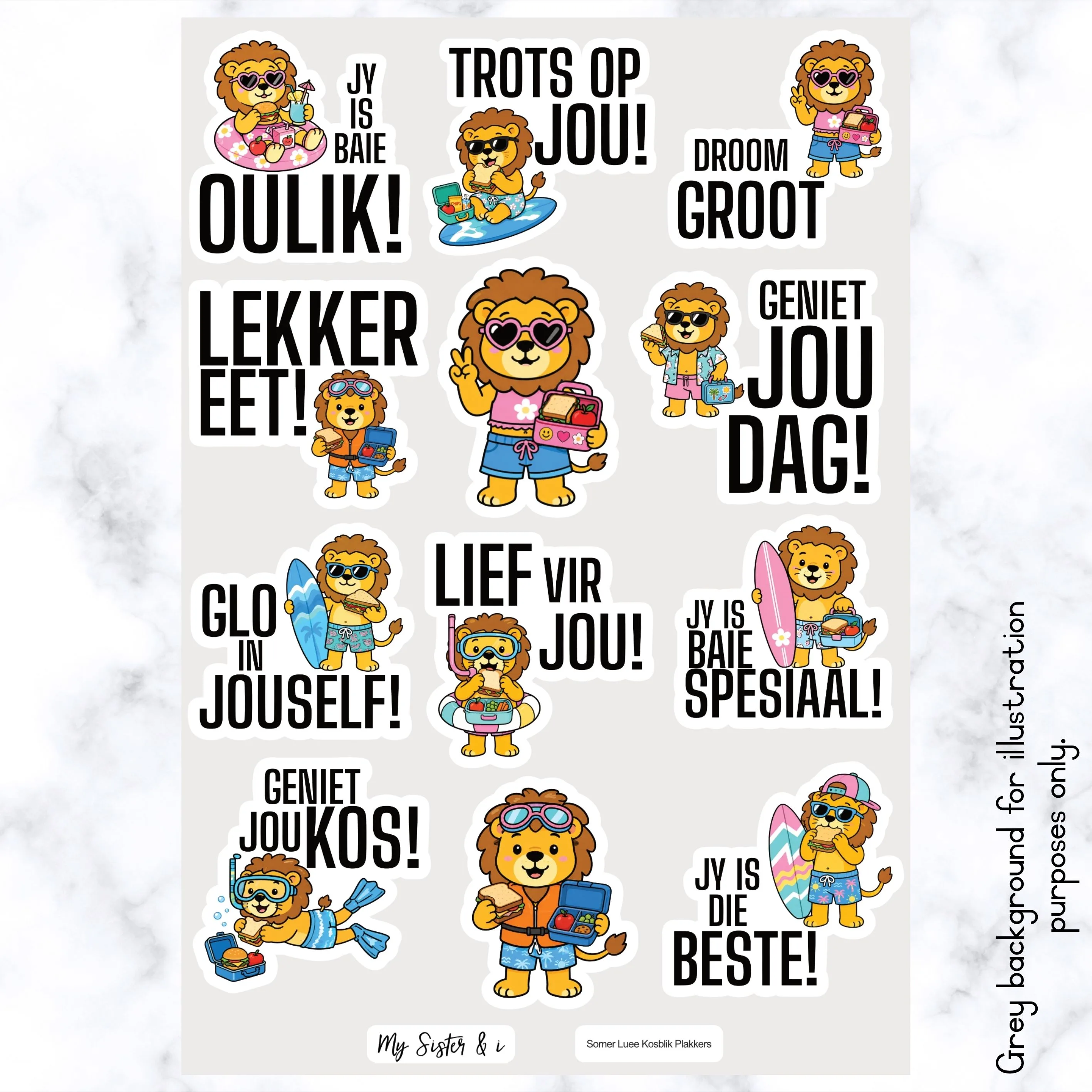 Somer Leeus Kosblik Plakkers