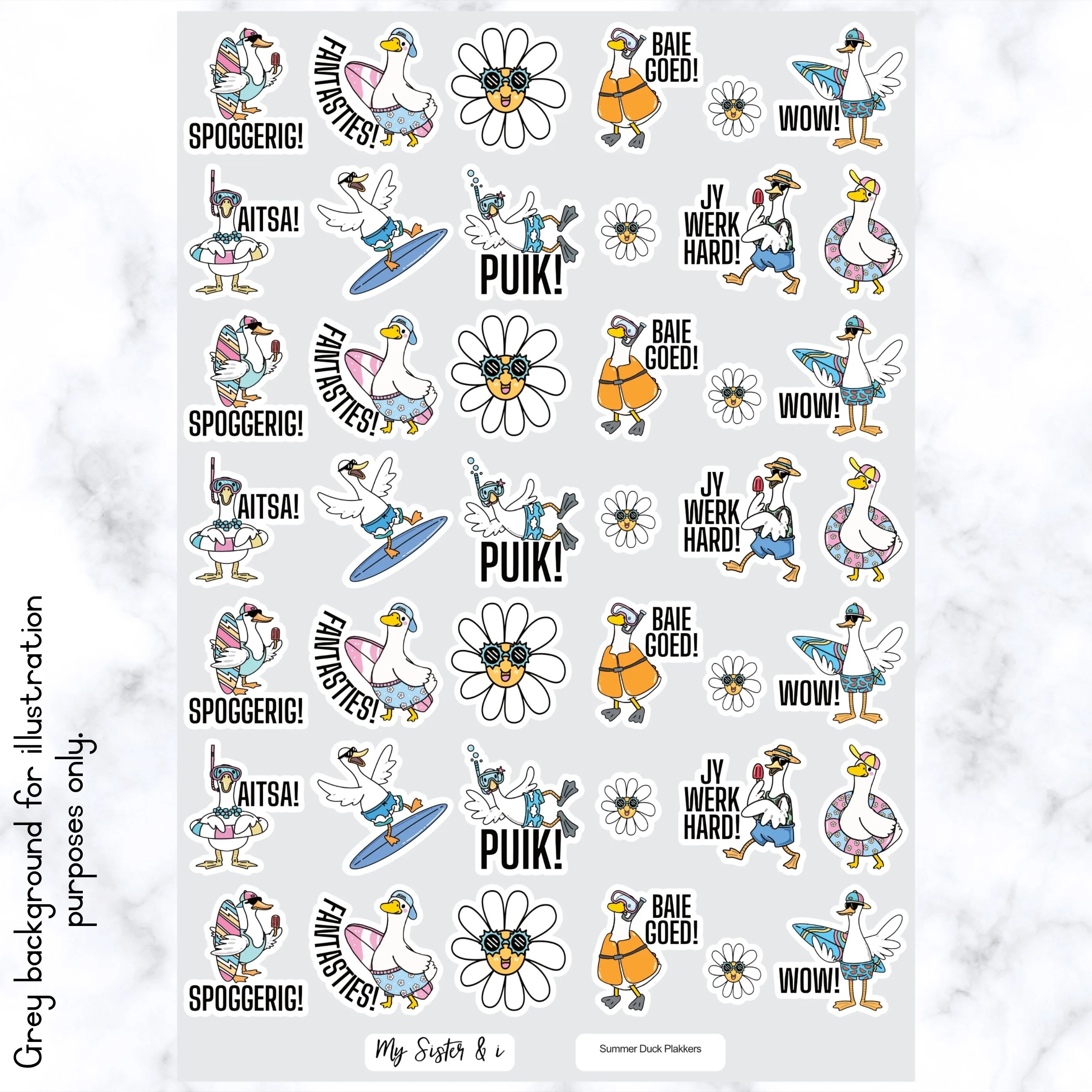 Summer Duck Plakkers - A