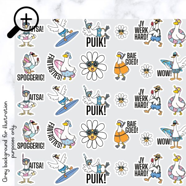 Summer Duck Plakkers - B