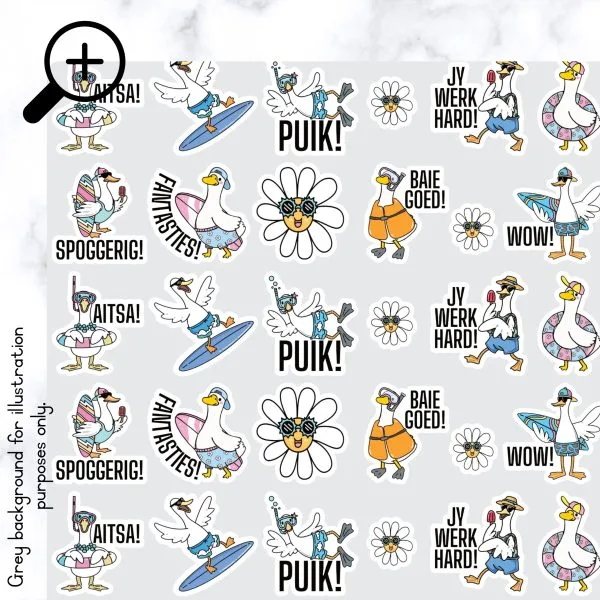 Summer Duck Plakkers - B