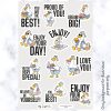 Summer Ducks Lunch Box Stickers