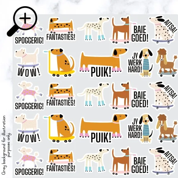 Super Dogs Plakkers -B