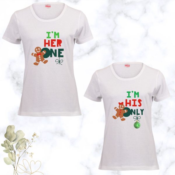 Christmas Couple Matching Adult T-Shirts